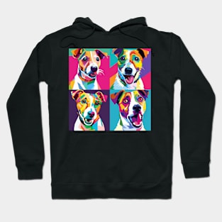 Jack Russell Terrier Pop Art - Dog Lover Gifts Hoodie